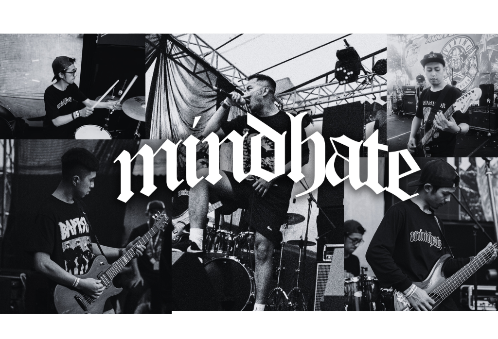 MINDHATE band performing live